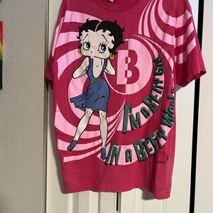 Freeze Vibrant Pink Betty Boop Tee